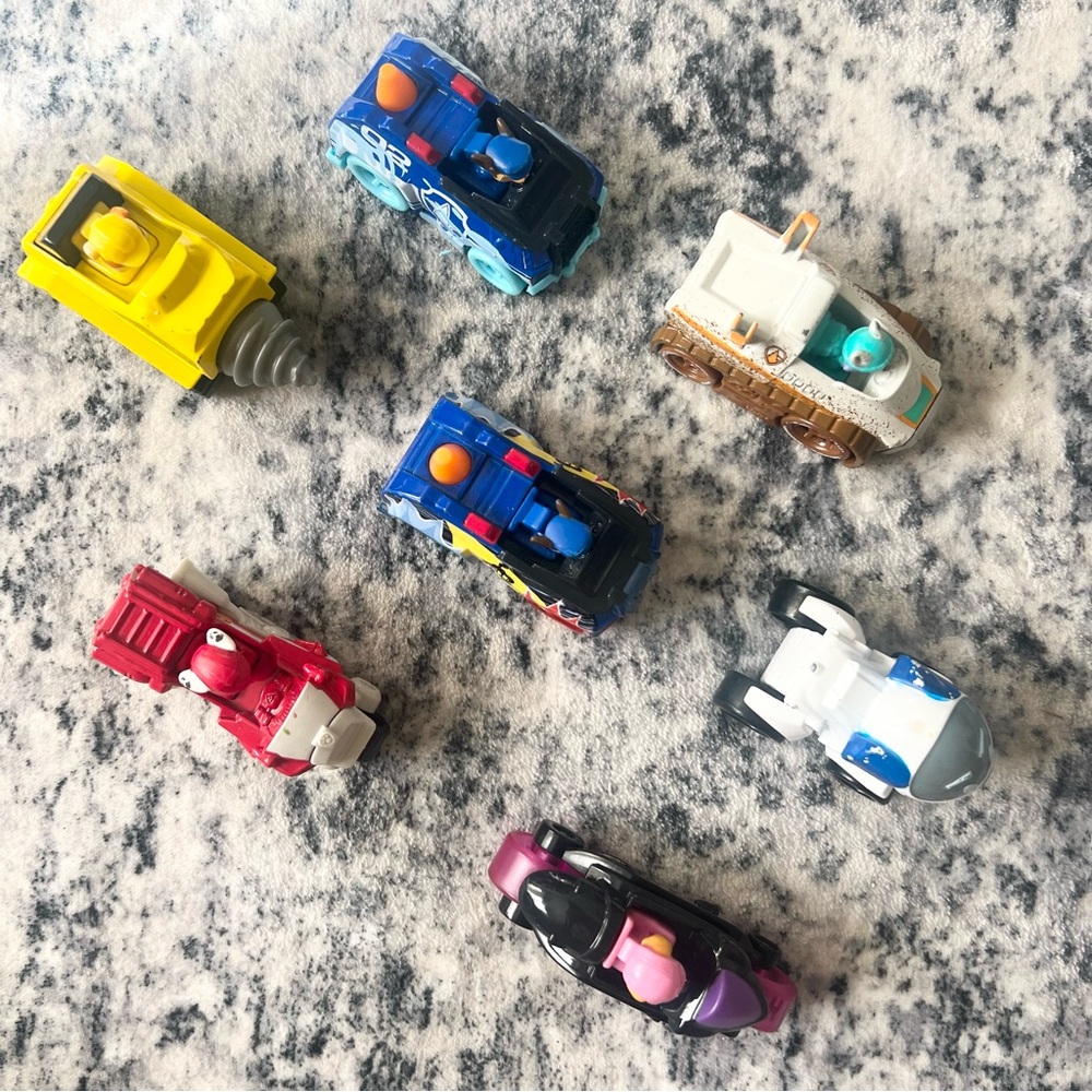 Paw Patrol Metal Diecast 7 Car Lot
